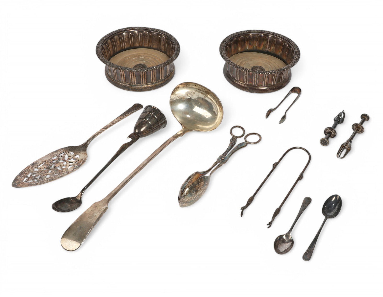 An assembled group of American and Continental silver flatware and tableware (1 of 5)