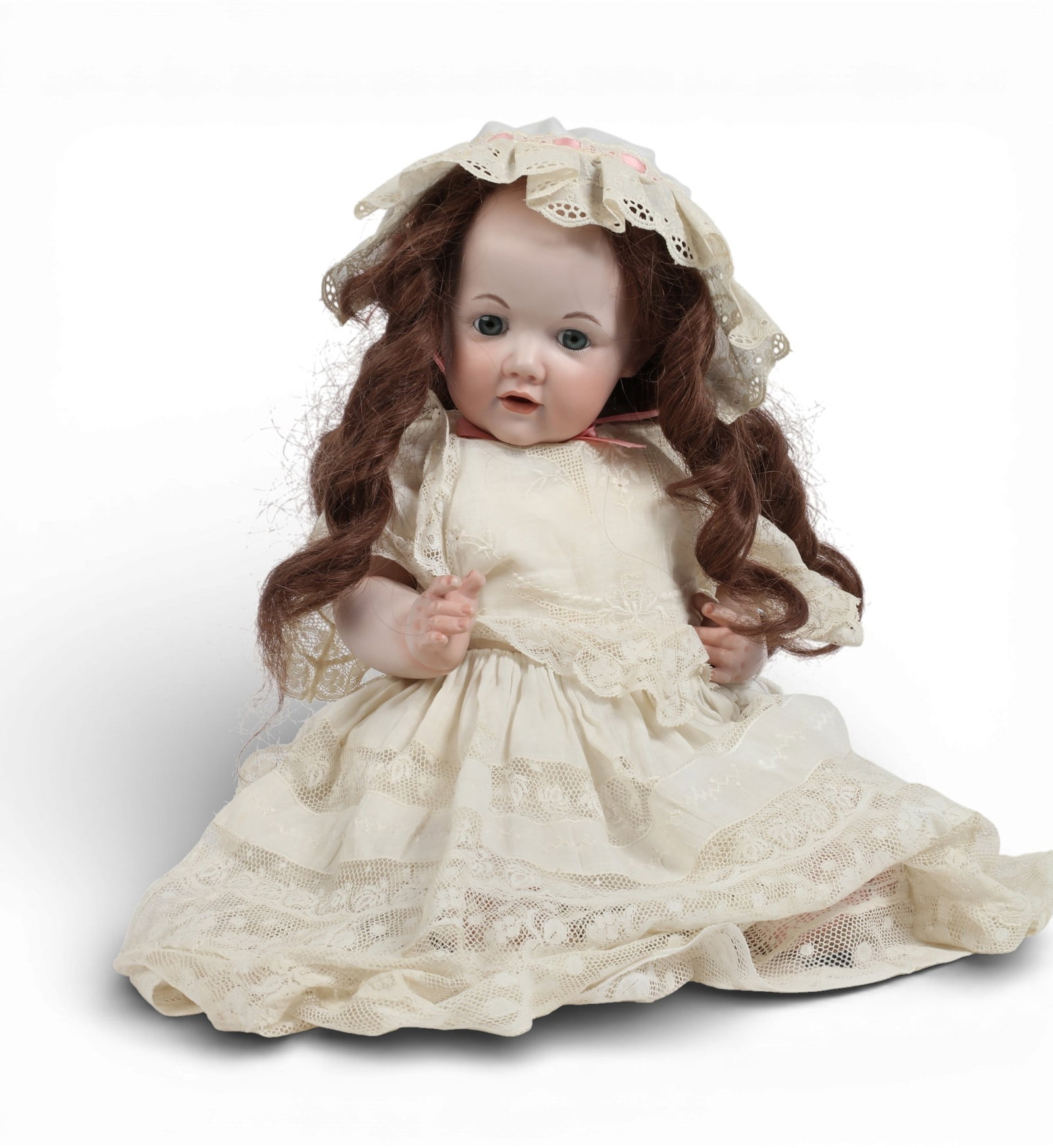 A J. D. Kestner bisque doll, 20th century (1 of 4)