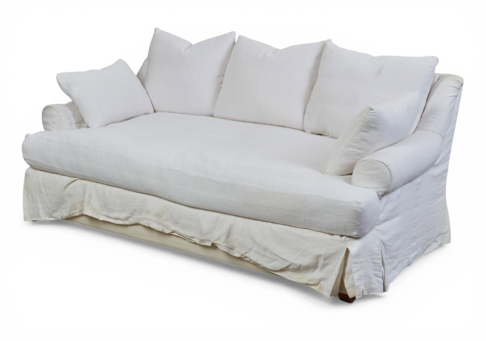 An oversized fully upholstered sofa, modern (1 of 6)
