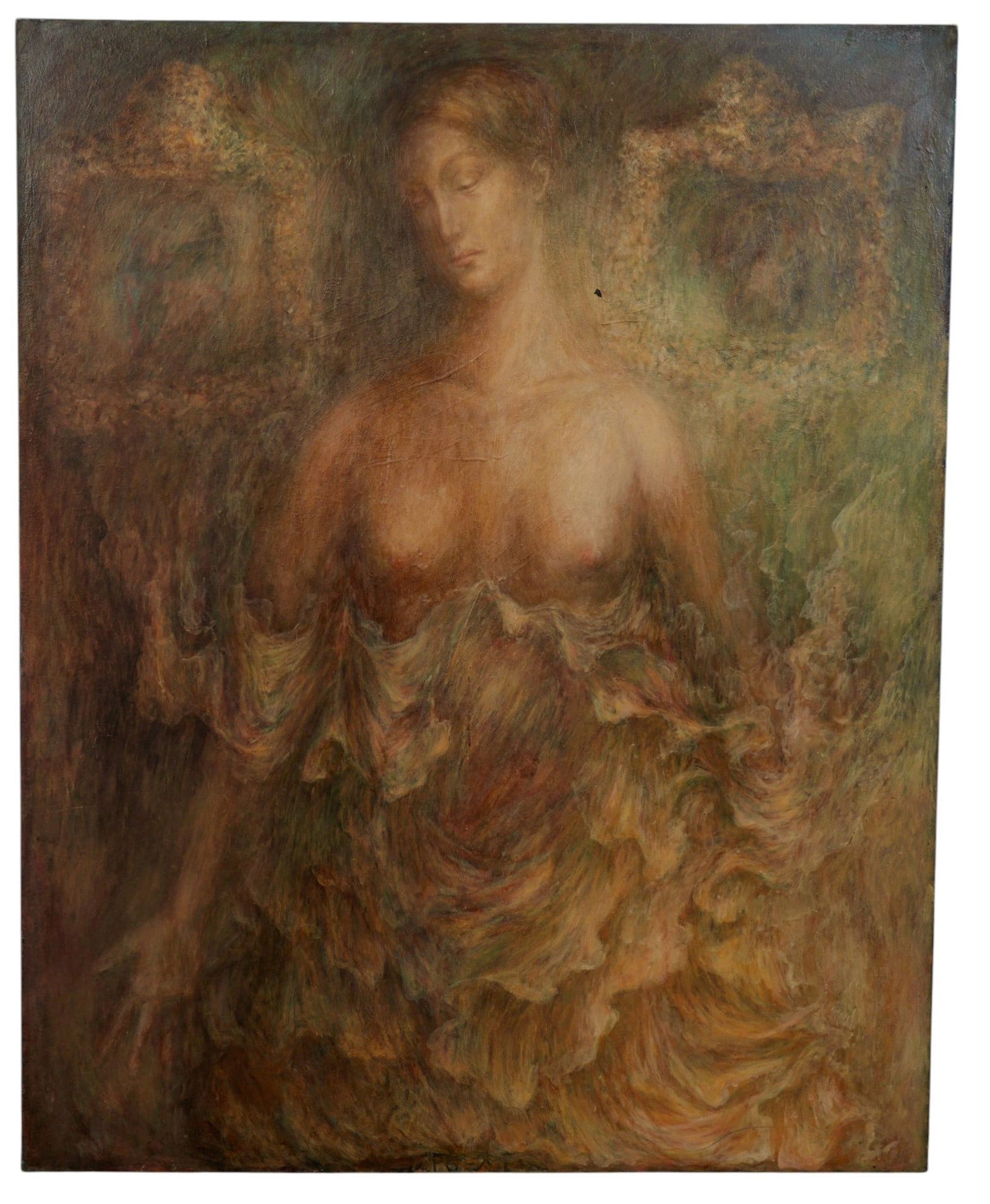 Unknown Artist (20th/21st century), portrait of a woman, oil on canvas, 60 x 48in (152 x 122cm) (1 of 4)