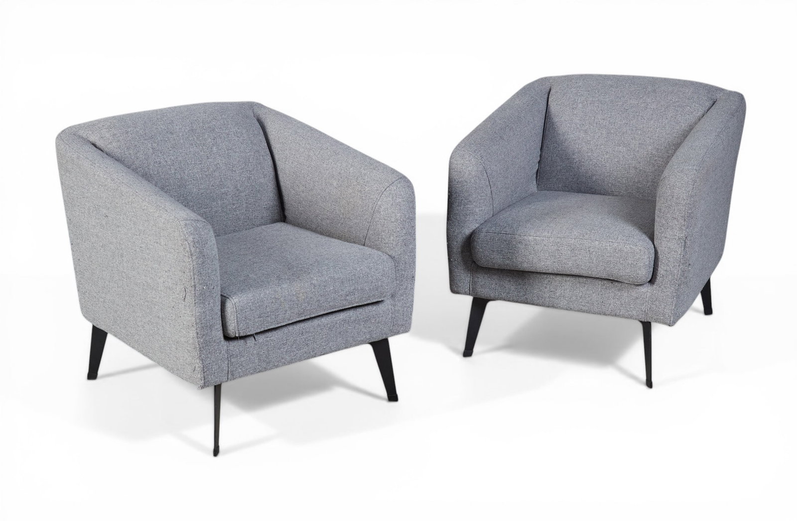 A pair of upholstered armchairs (1 of 5)