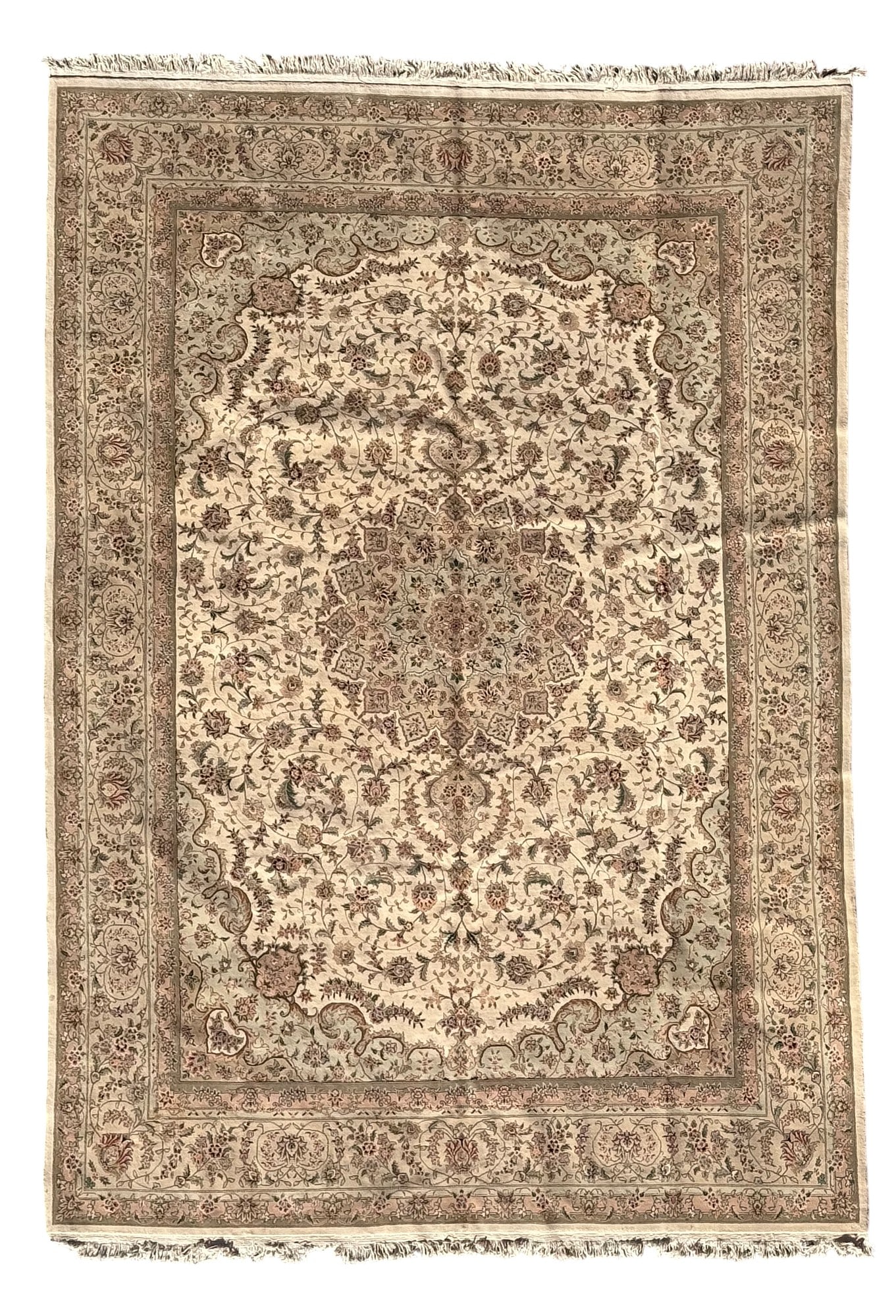 A Tabriz rug, post 1950 (1 of 3)