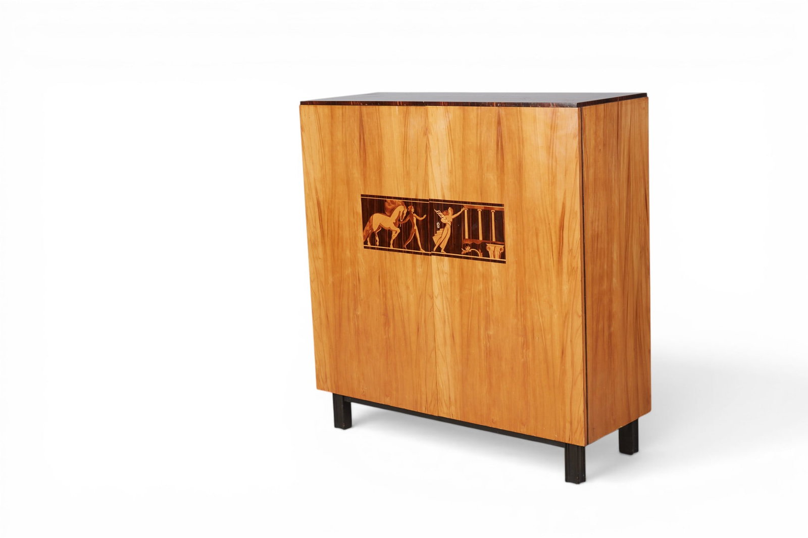 A Biedermeier style two door cabinet (1 of 5)