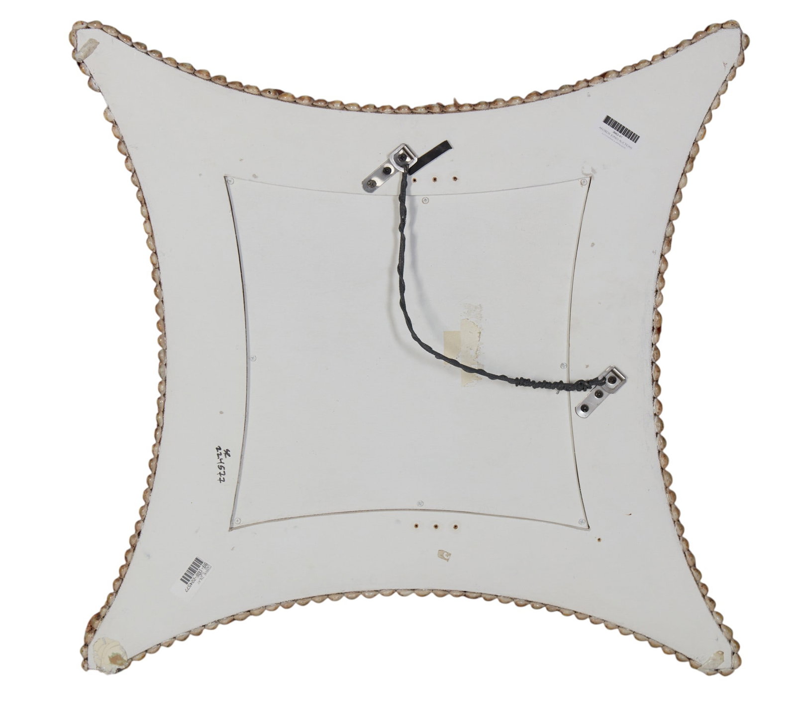 A shell incrusted mirror - 4