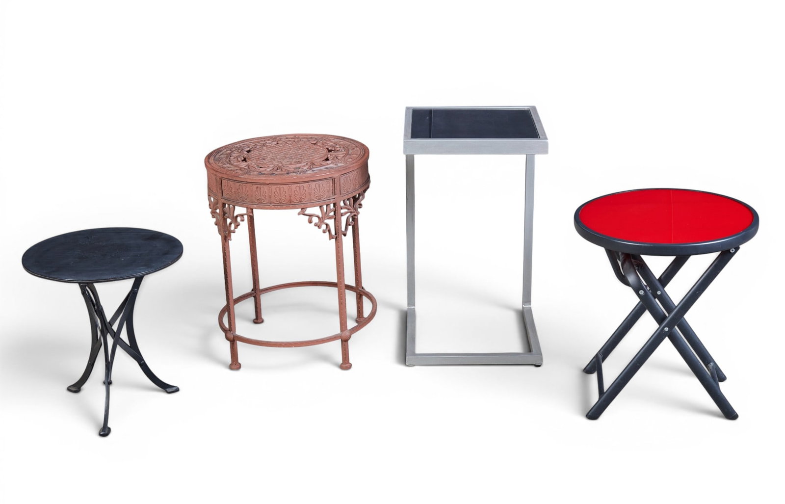 A group of four occasional side tables (1 of 8)