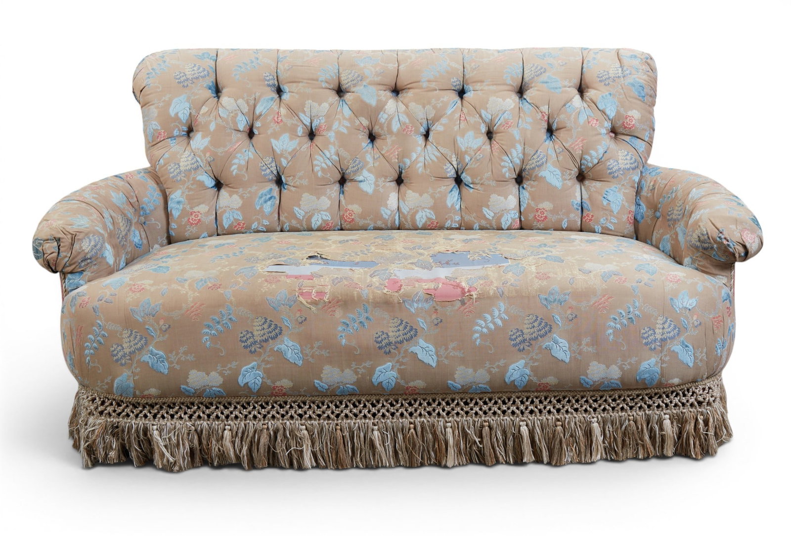 An upholstered sofa - 2