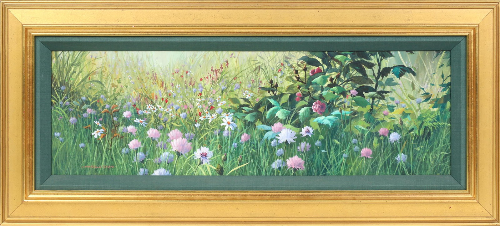 Two framed works - 2