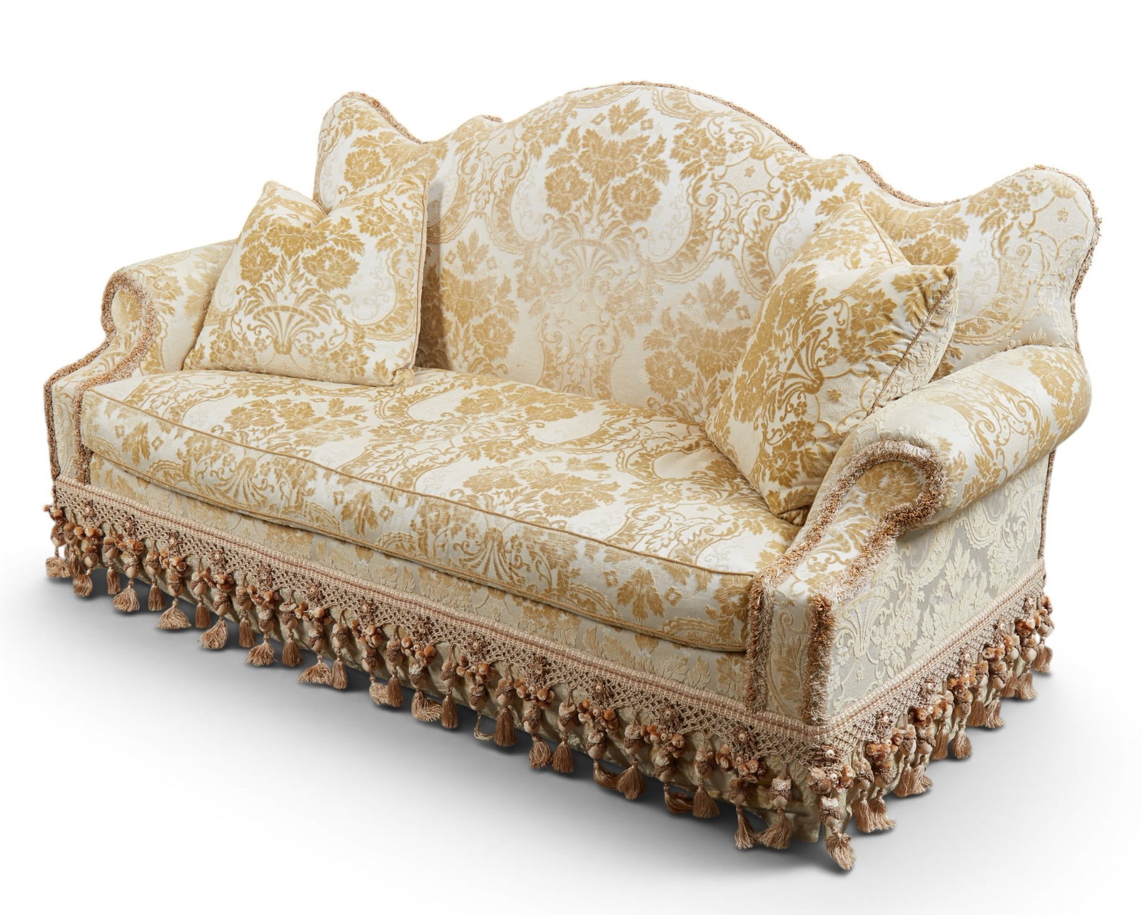 An upholstered sofa (1 of 6)