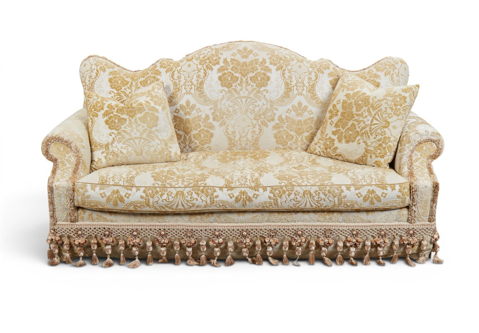 An upholstered sofa - 2