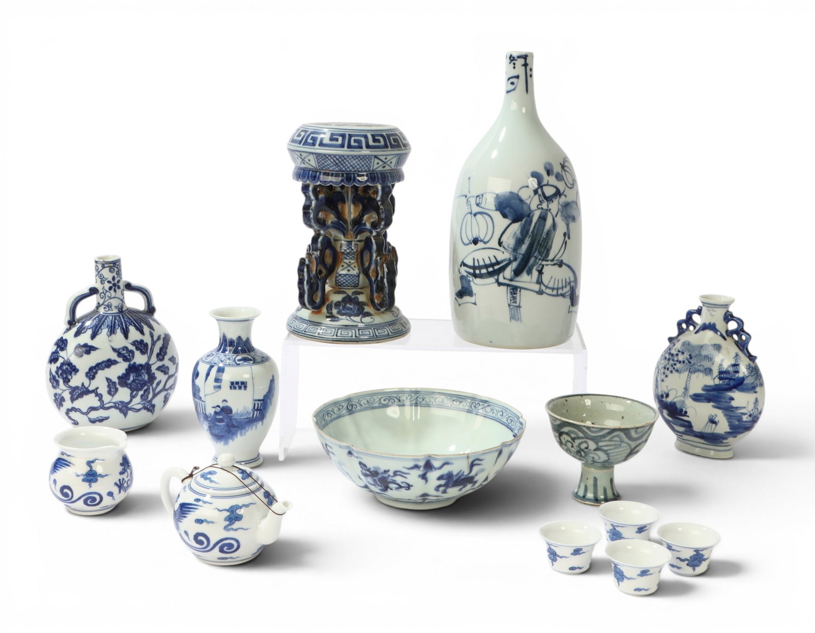 A group of thirteen Chinese table articles (1 of 6)