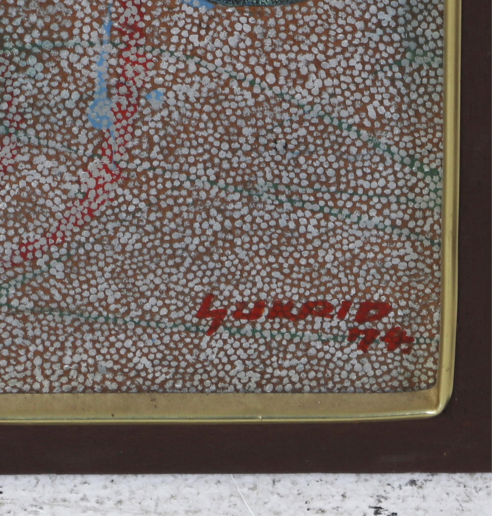 Three framed works - 6