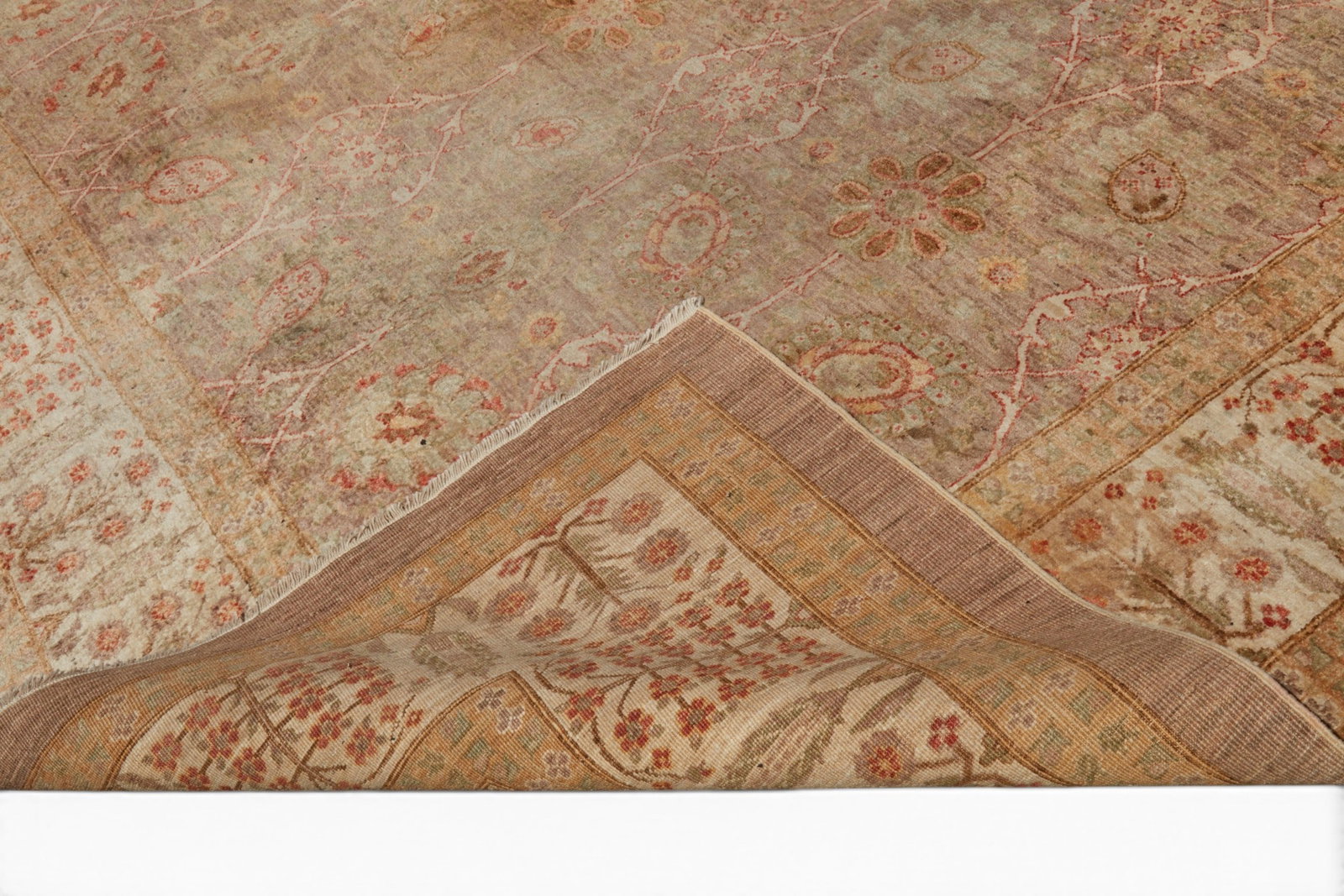 An area rug, possibly agra - 3
