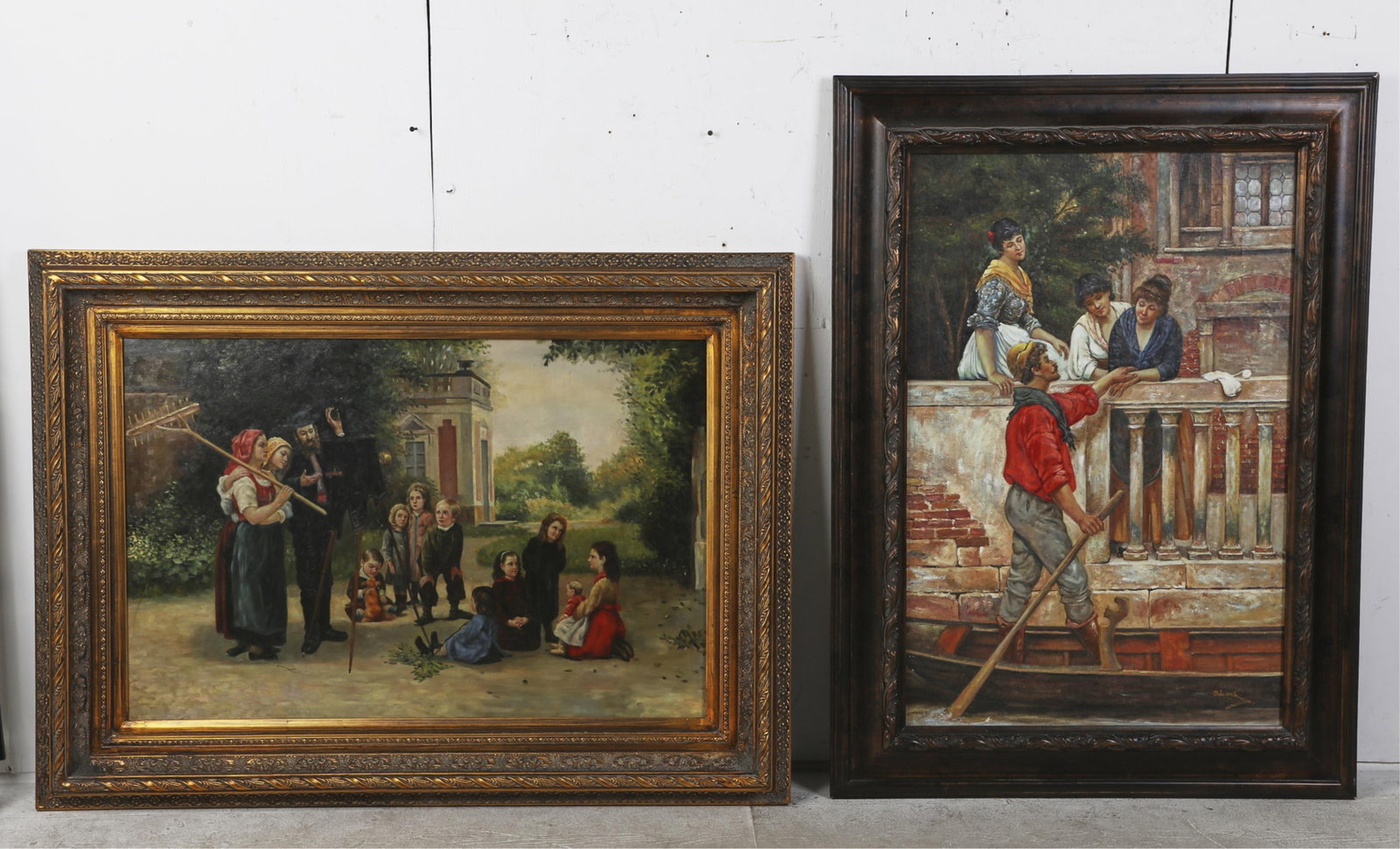 Two framed works - 2