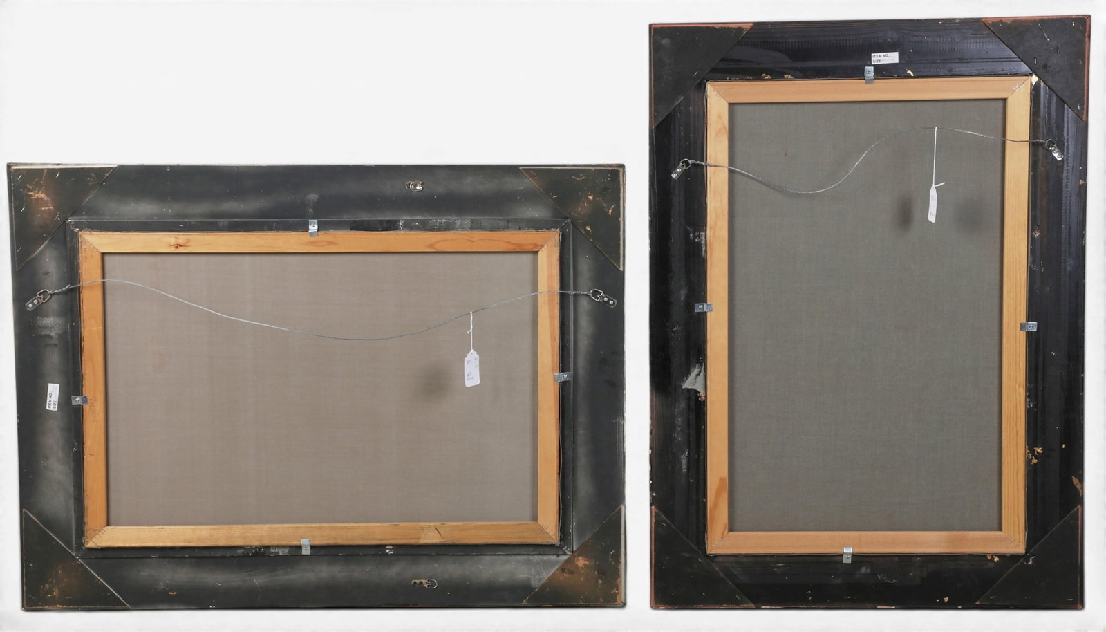 Two framed works - 4
