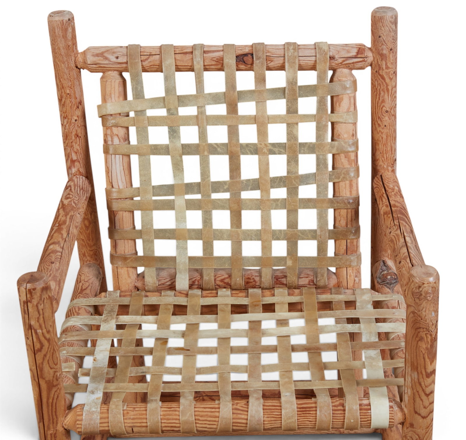 A rustic armchair - 4