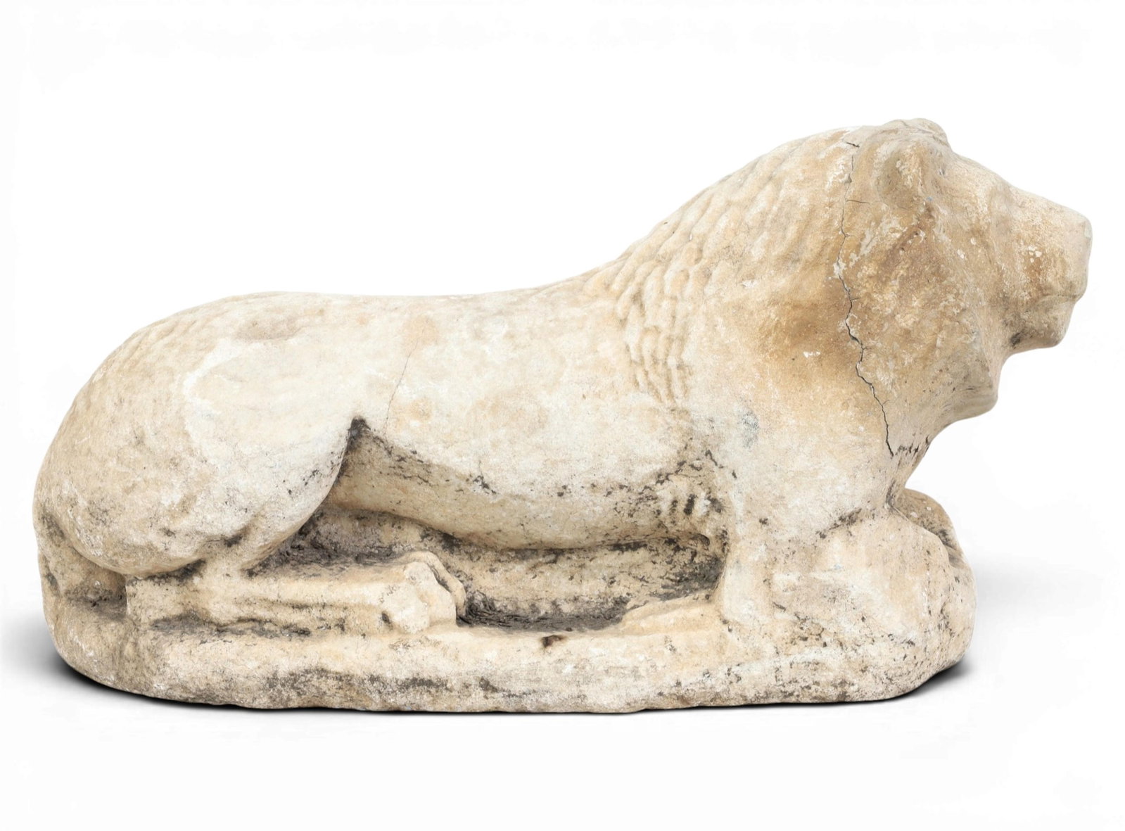 A marble lion - 4