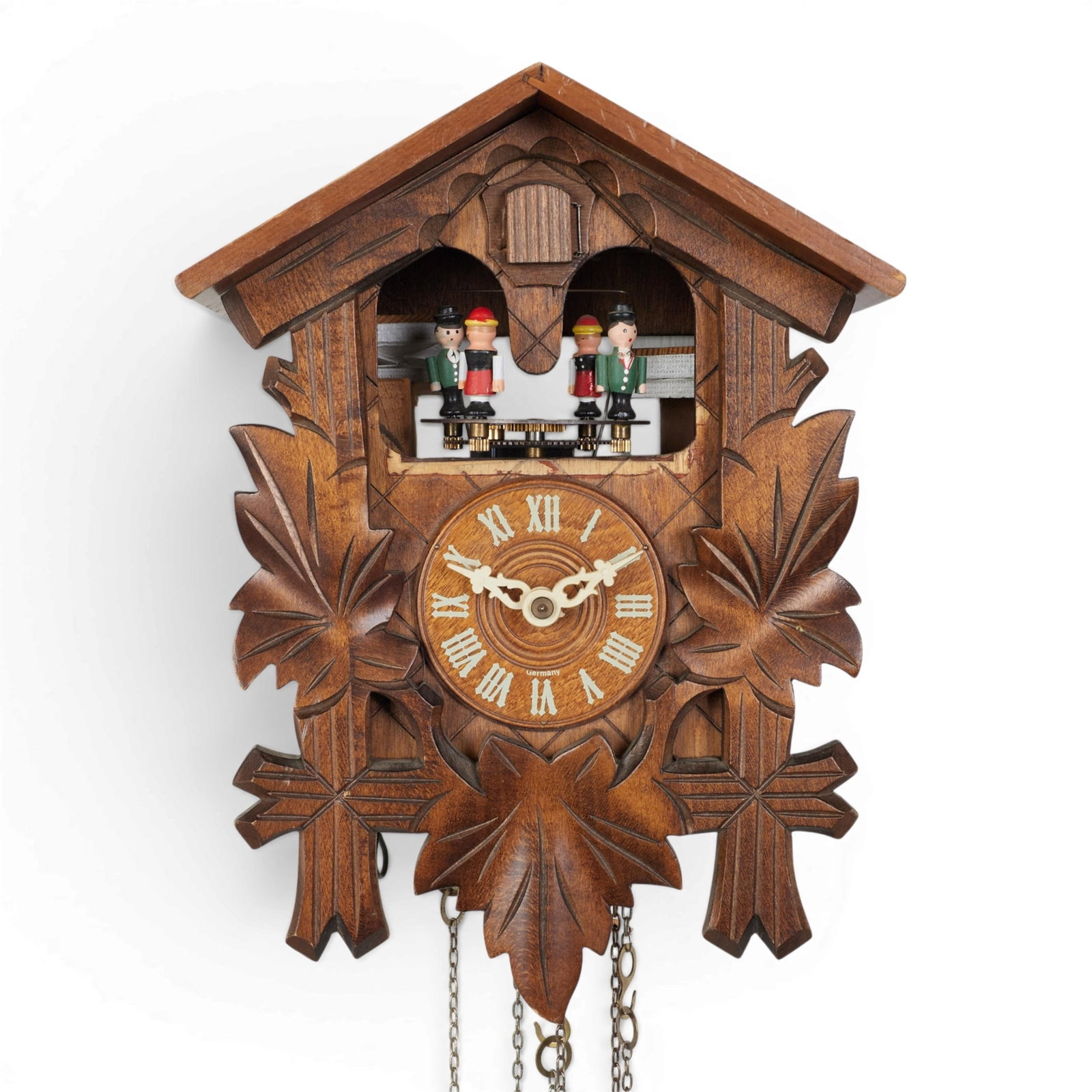 A wooden cuckoo clock - 3