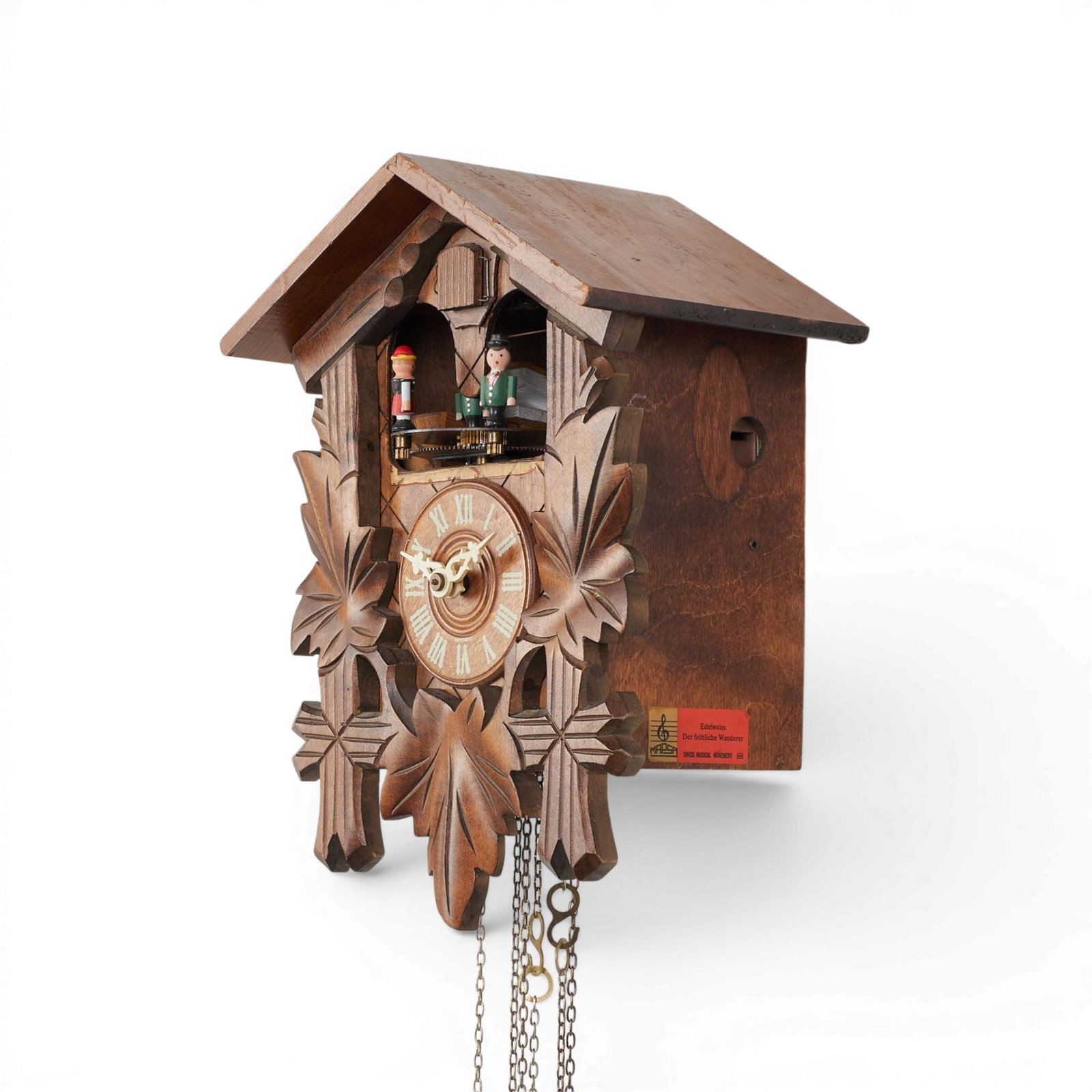 A wooden cuckoo clock - 4