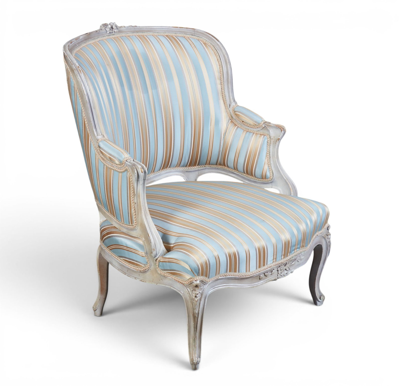 A Louis XV style berger armchair (1 of 6)