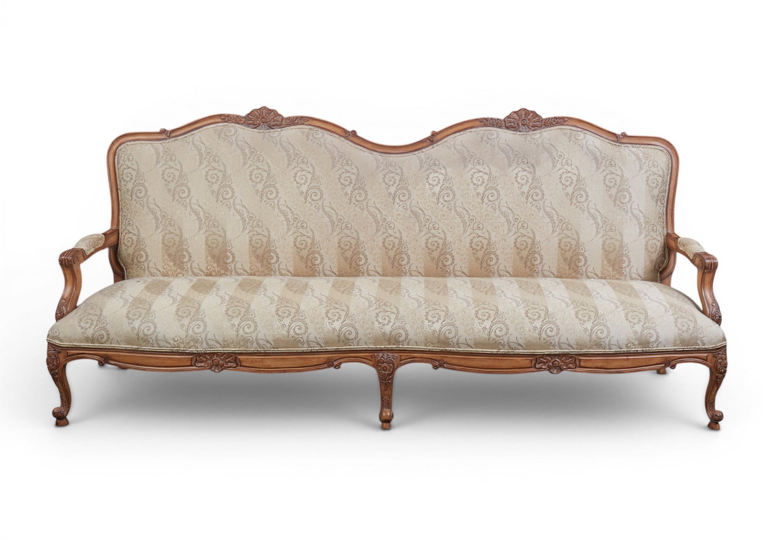An upholstered sofa - 2