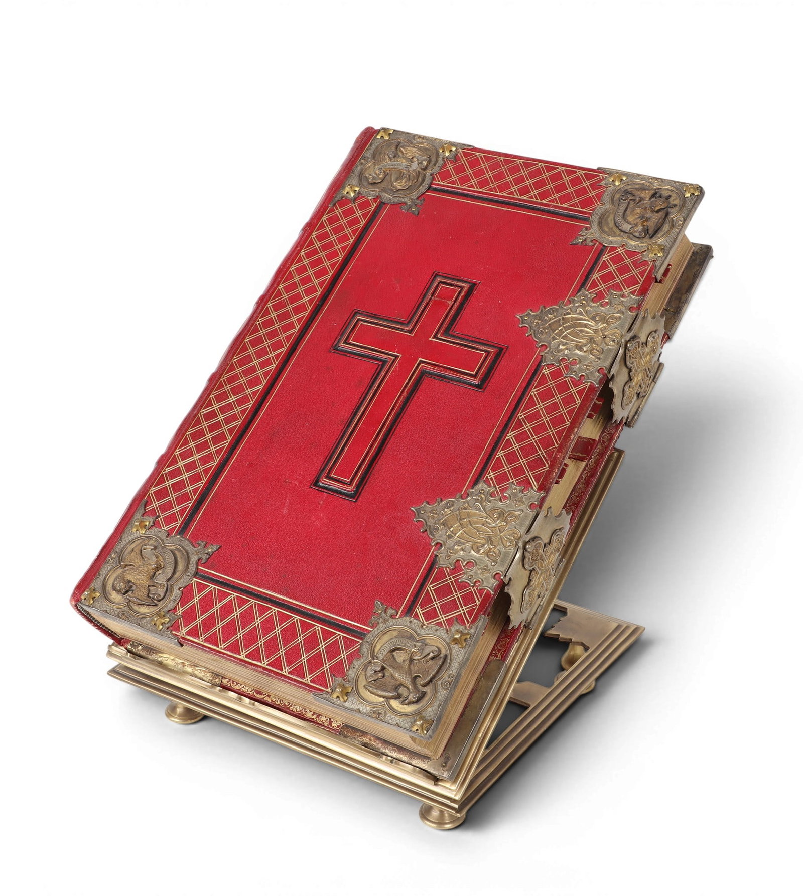 A finely bound 19th century illustrated Roman missal (1 of 7)