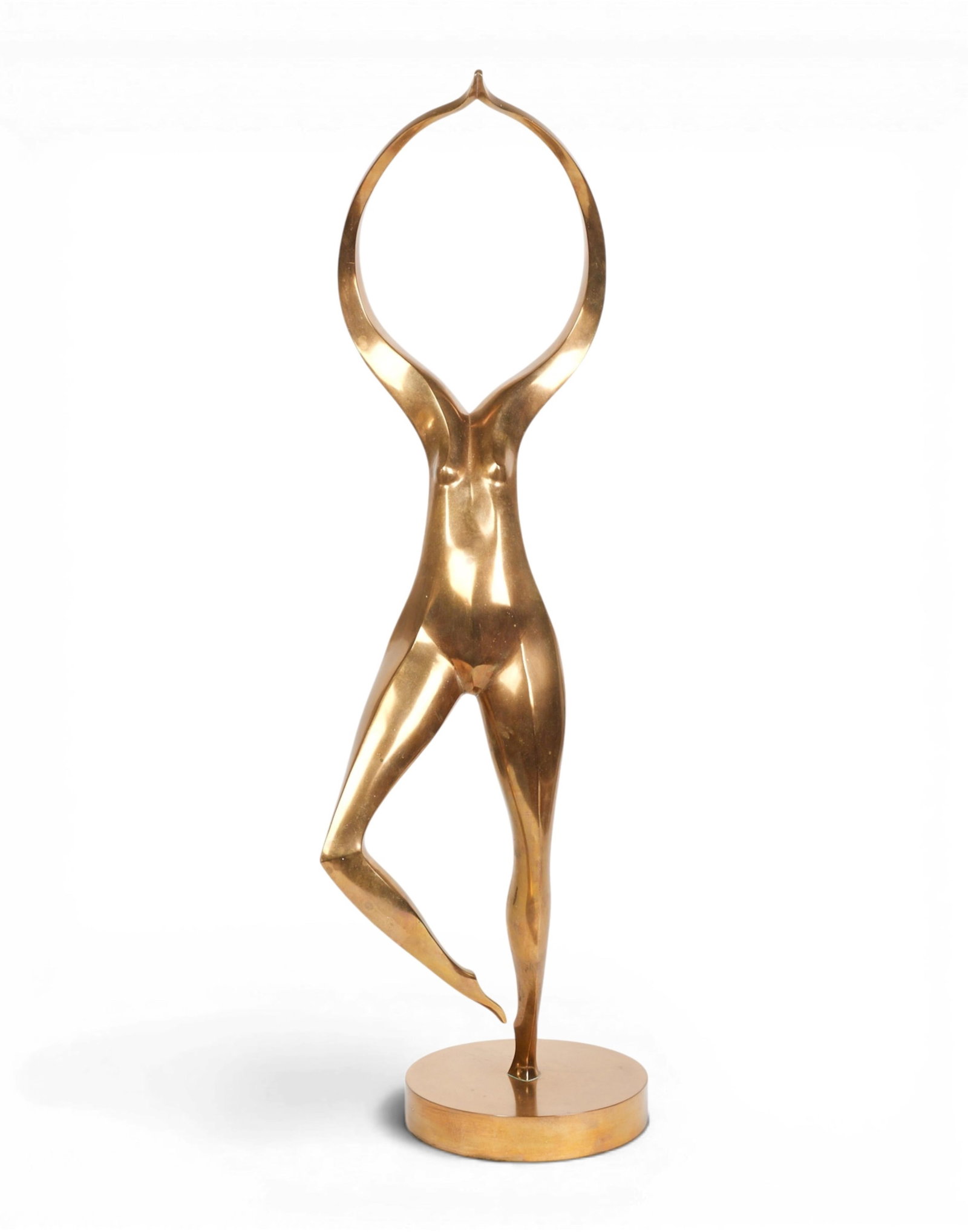 Isaac Kahn (Lithuanian/Israeli, b. 1950), Pas Seul, 1983, bronze (1 of 6)