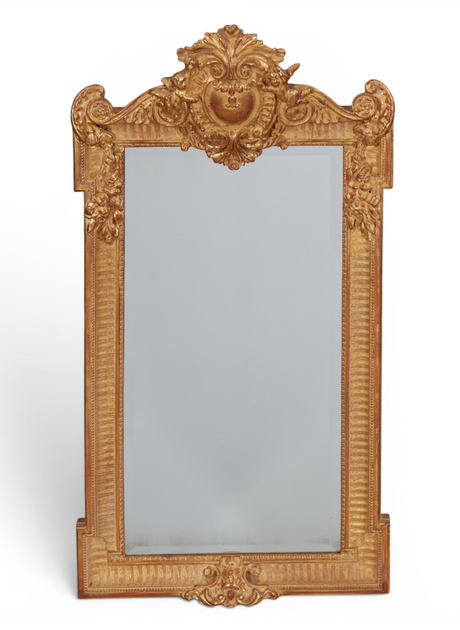 A George II style giltwood mirror, modern (1 of 5)