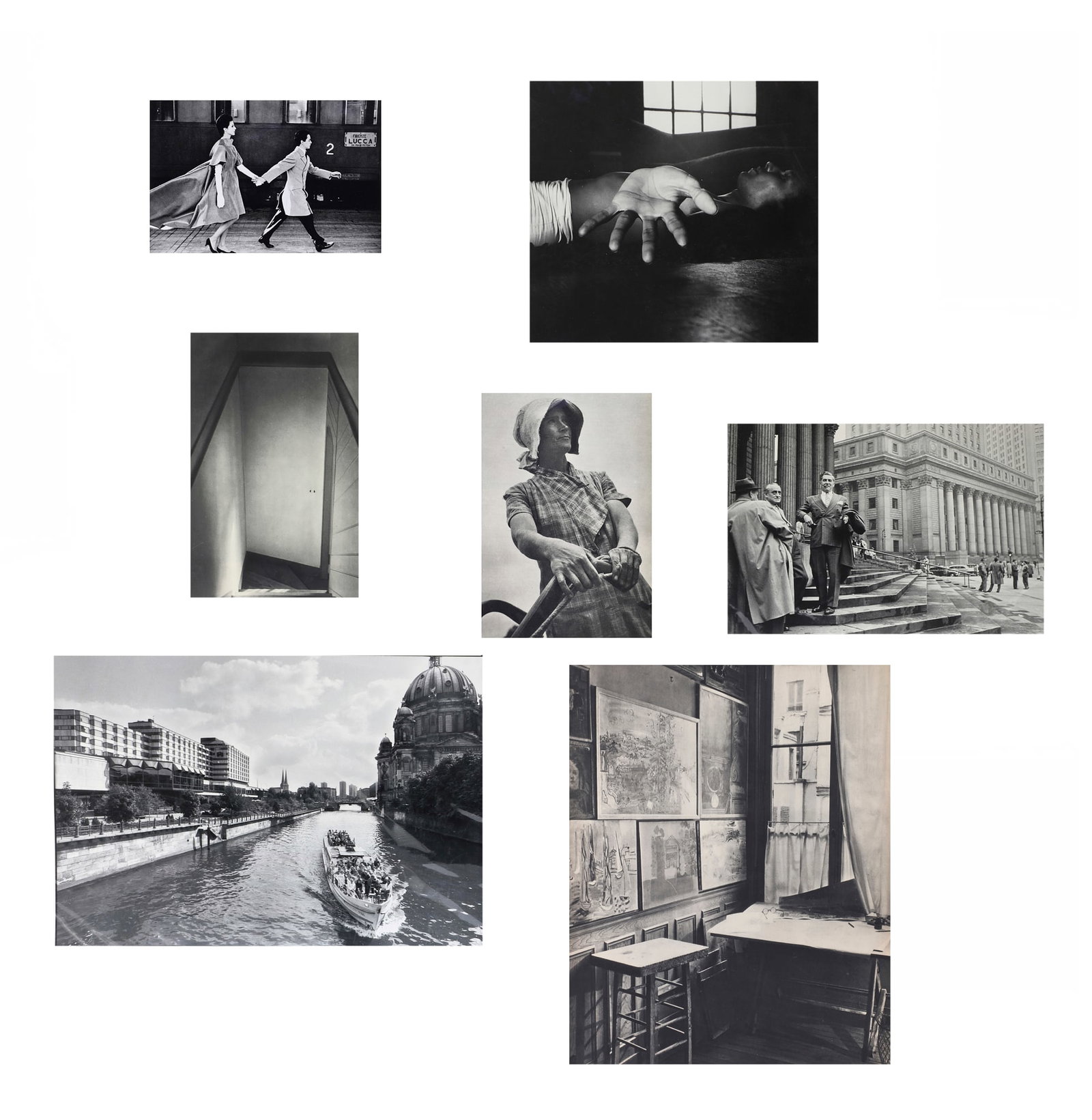 Seven photographs: Cartier-Bresson, M. Bourke-White, and others (1 of 13)