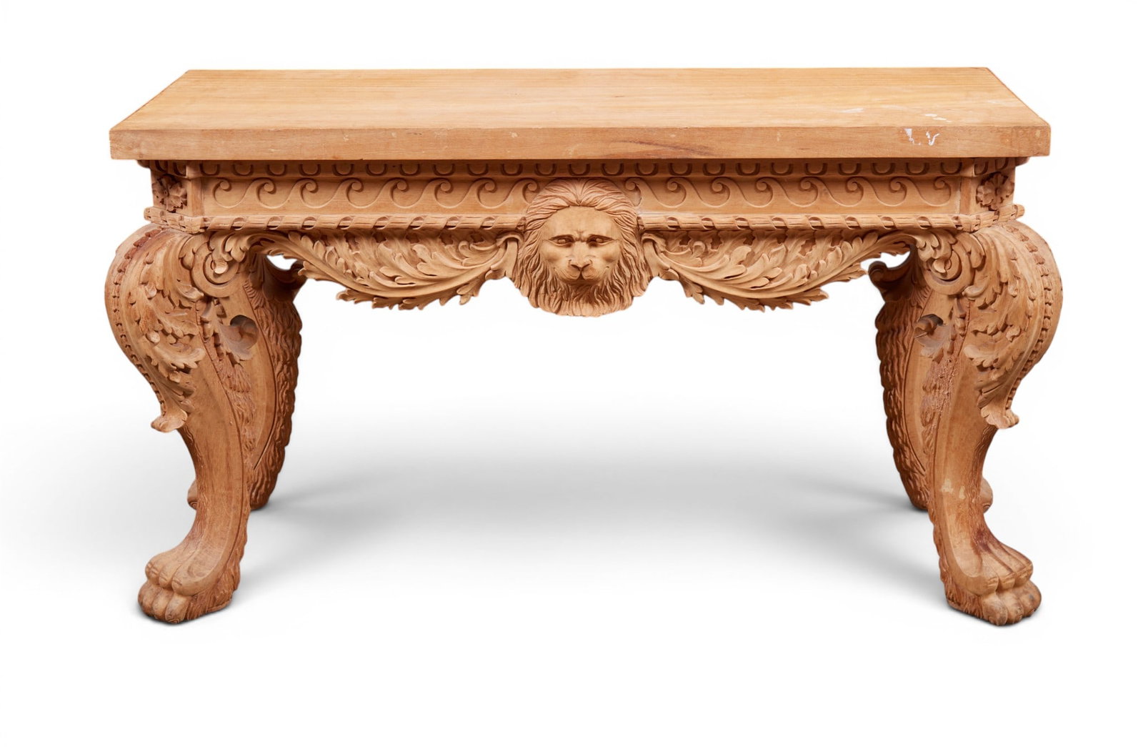 An Irish George II style walnut console table, modern (1 of 20)