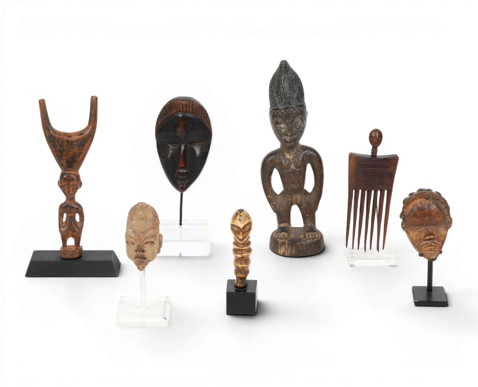 A group of seven African decorations (1 of 9)