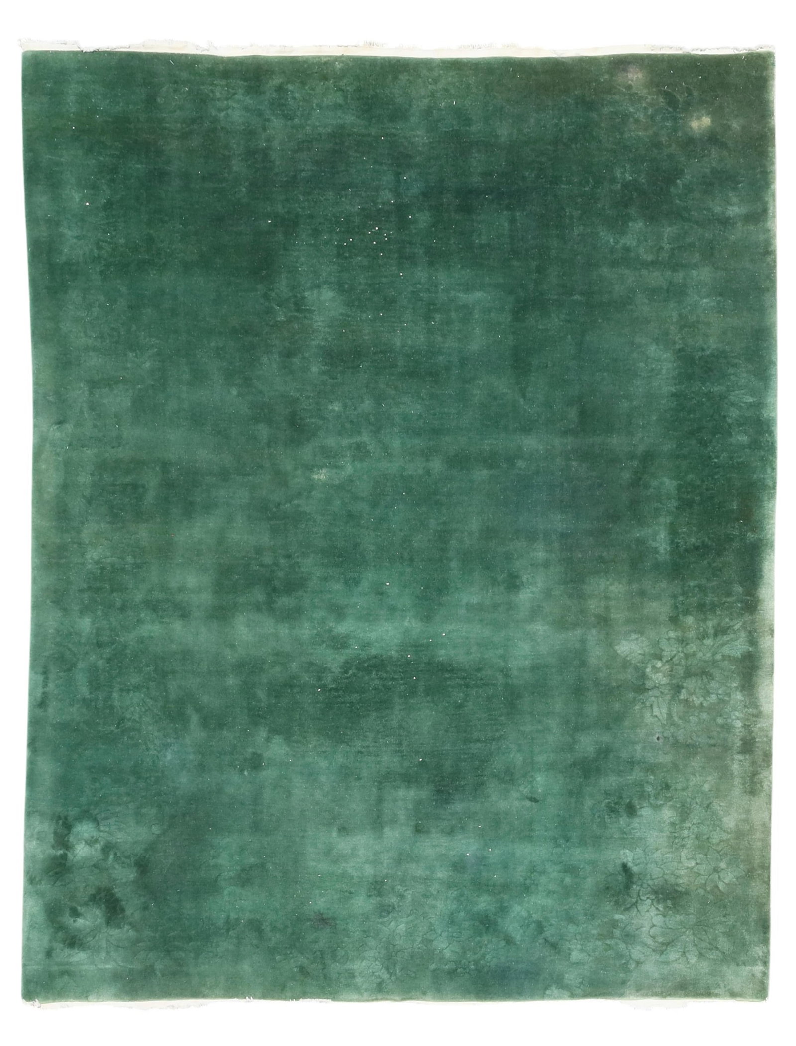 A Chinese style art deco rug, 20th century (1 of 3)
