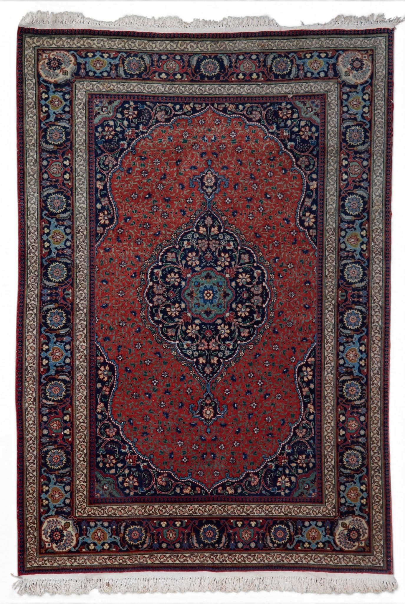 A Tabriz rug, Northwest Persia, mid 20th century (1 of 3)