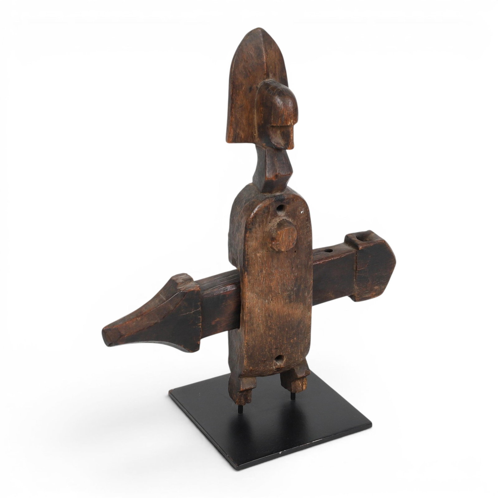 A Bamana wooden door lock (1 of 6)