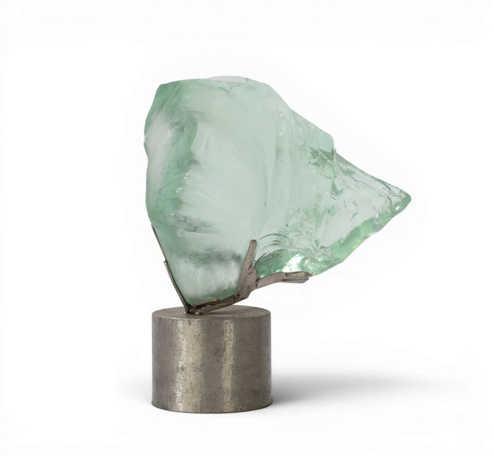 Susanne Pascal (American, b. 1914), Bust, green glass (1 of 12)