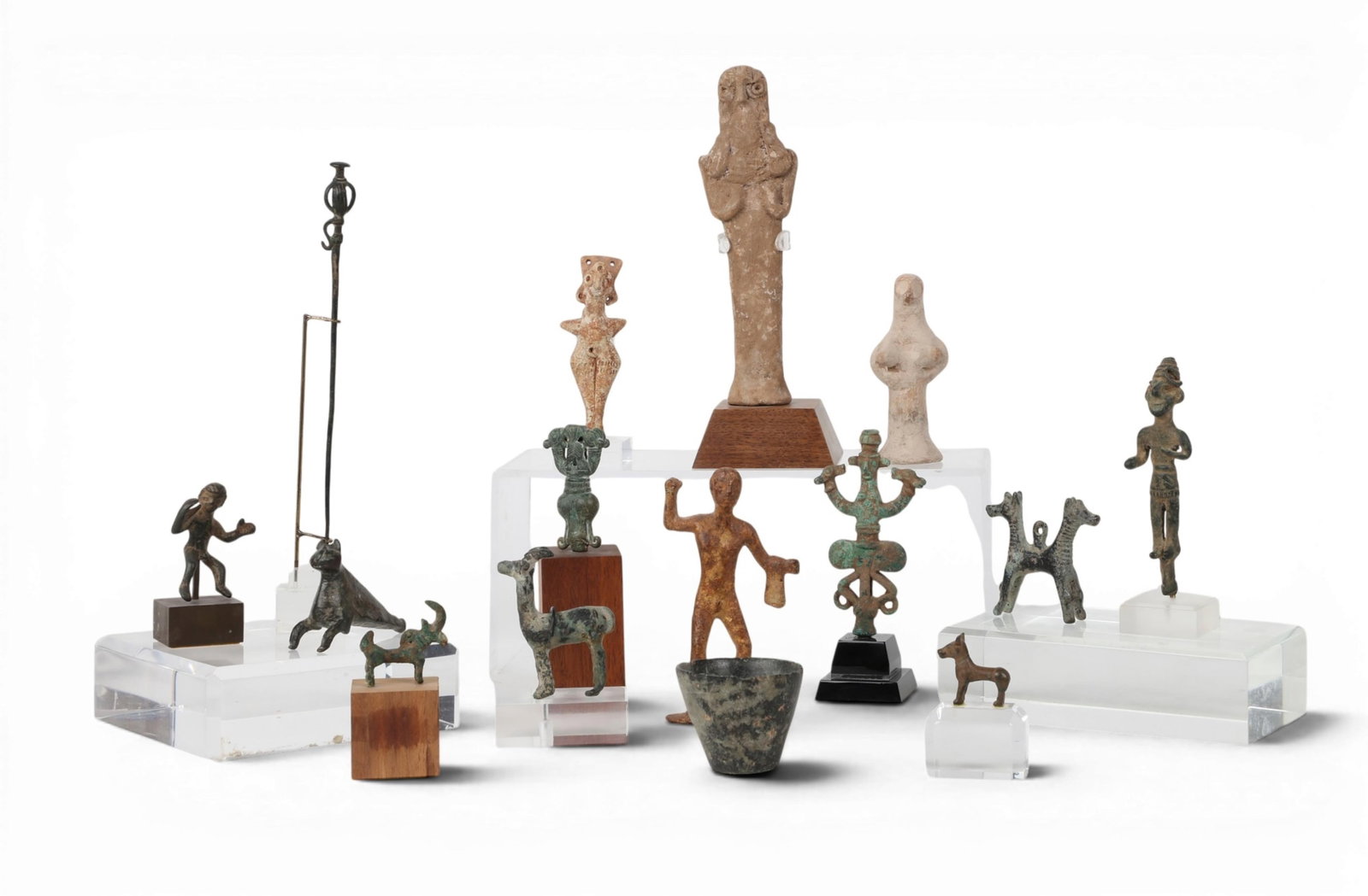 A group of fifteen International mixed media objects, Luristan and other areas (1 of 3)