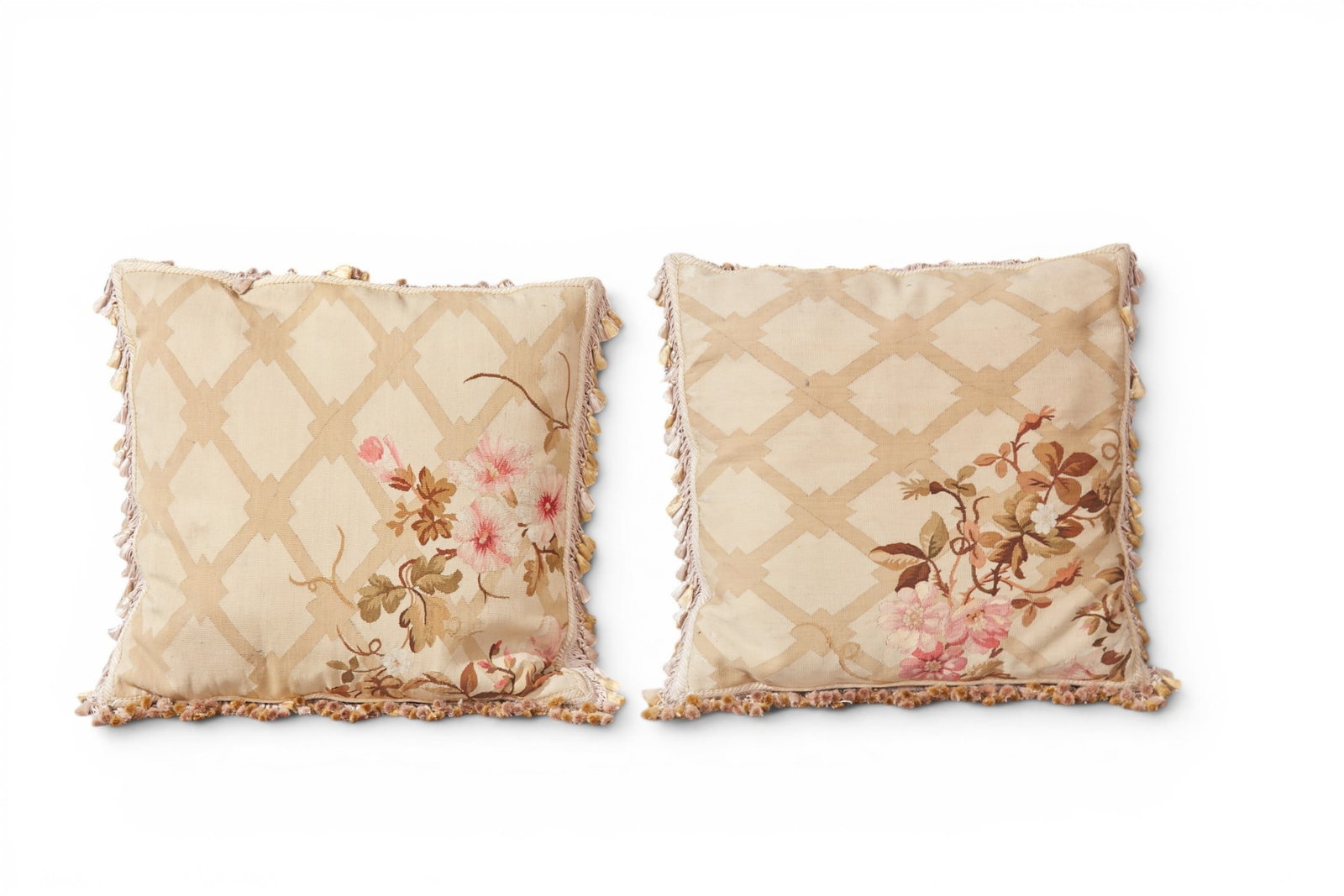 A pair of throw pillows (1 of 4)