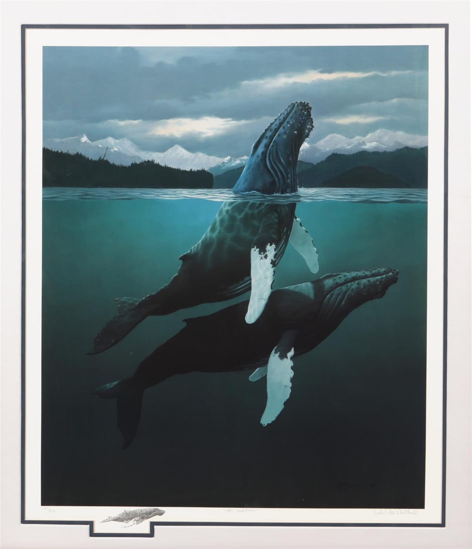 Don McMichael (American, b. 1938), Spy Hopping, and Arctic Families, Heceta Head, Trio and Catalina (1 of 11)