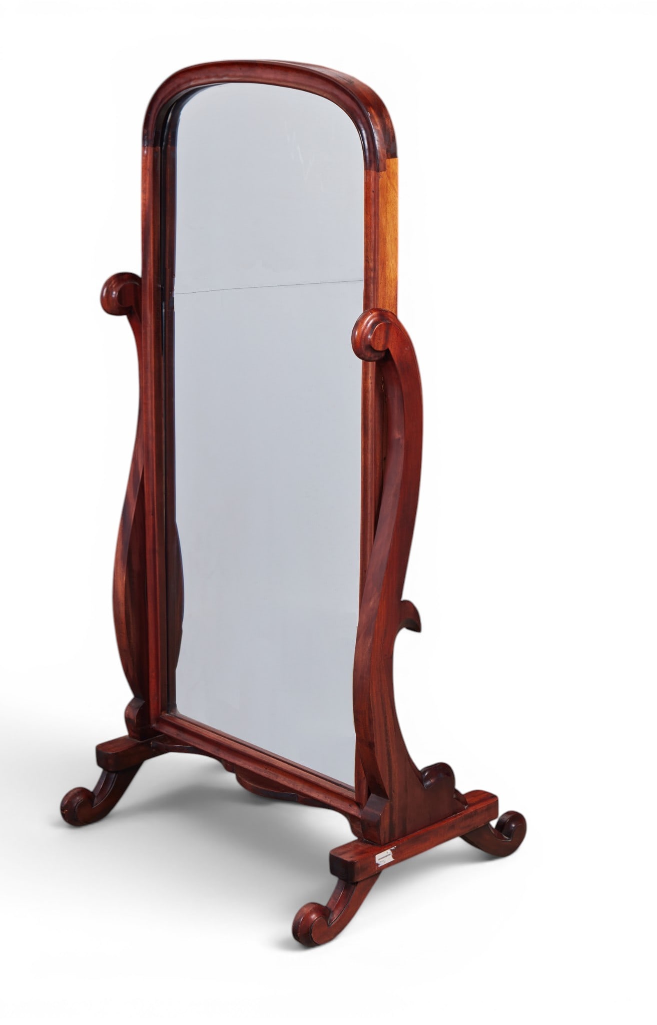 A freestanding Victorian mirror (1 of 6)