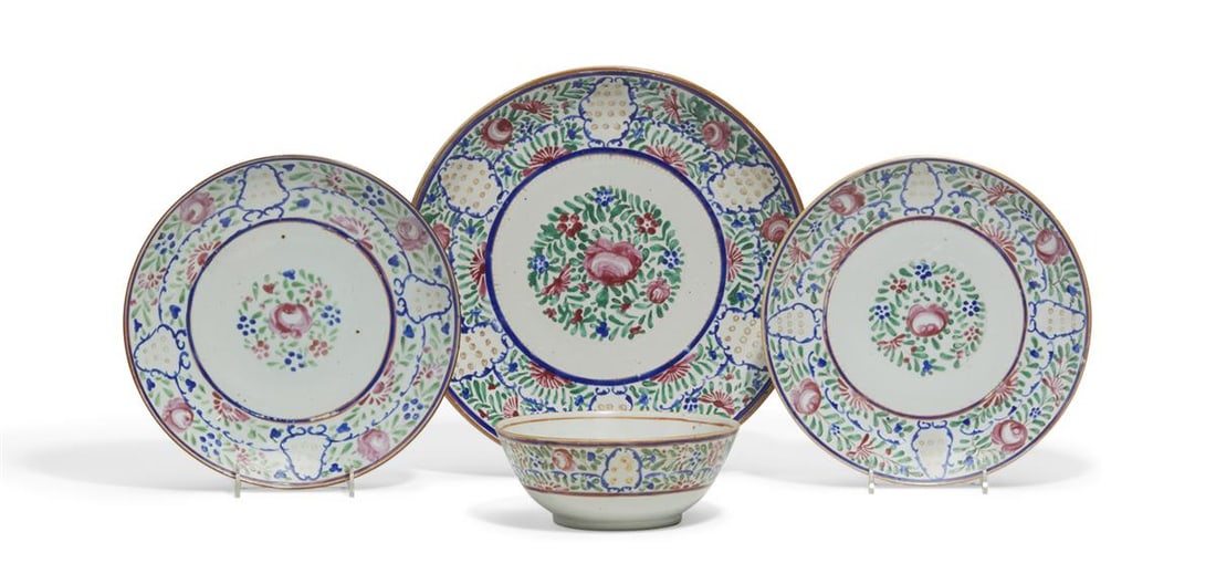 A group of Chinese export porcelain for the Islamic market, first half 19th century (1 of 2)