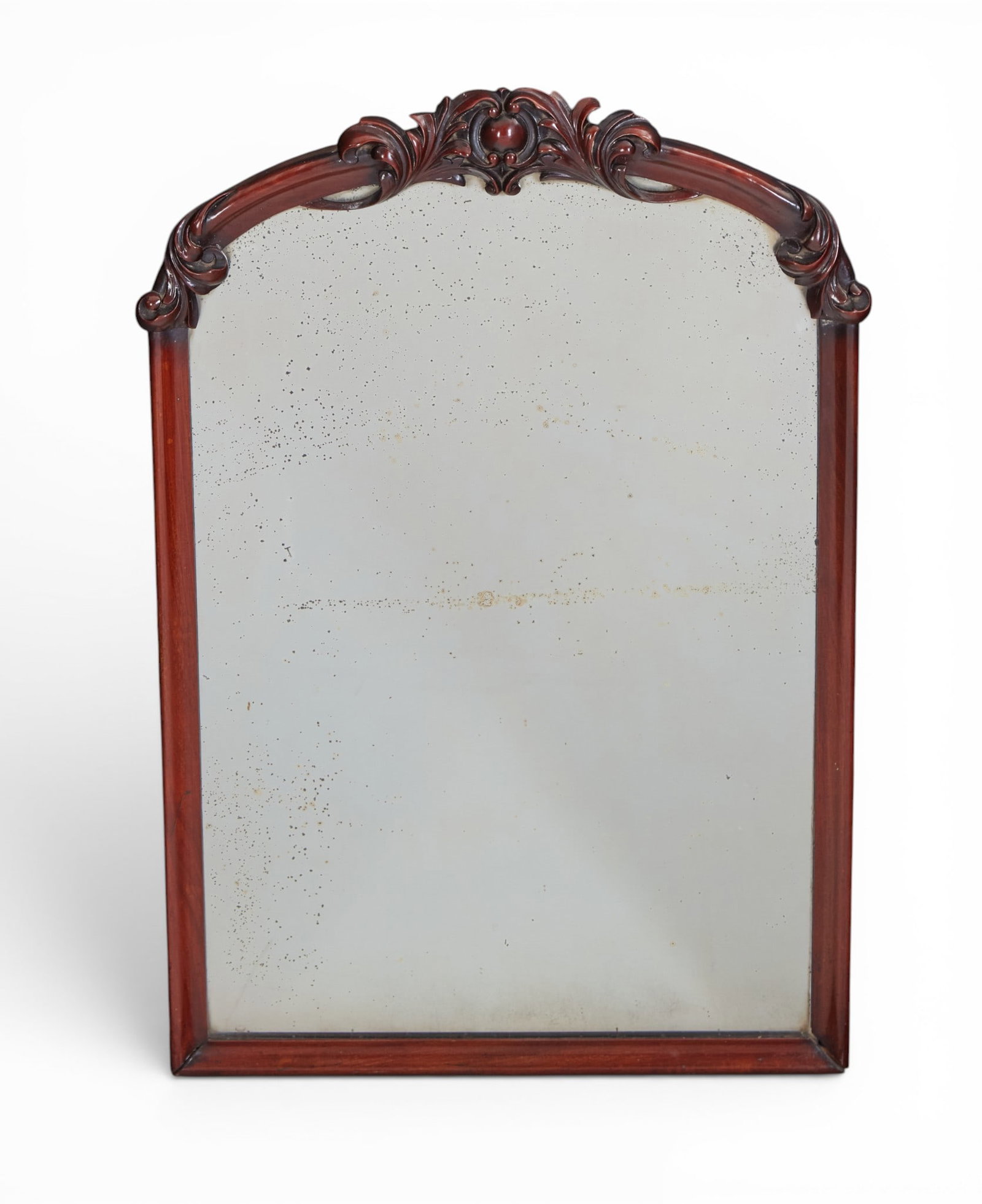 A Victorian mahogany mirror, late 19th century (1 of 4)