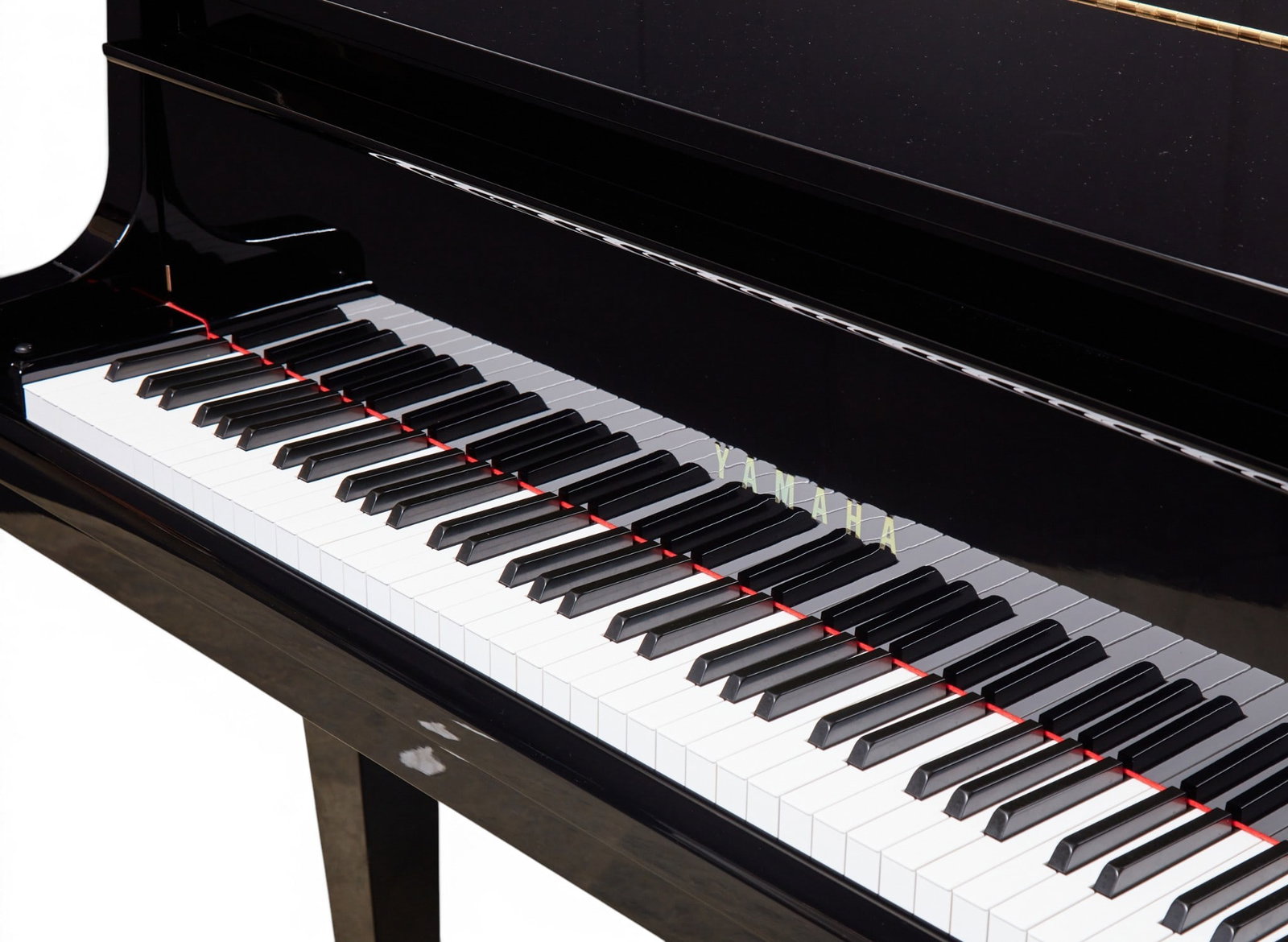 A Yamaha 5' 2" ebonized grand piano, post 1950 - 6