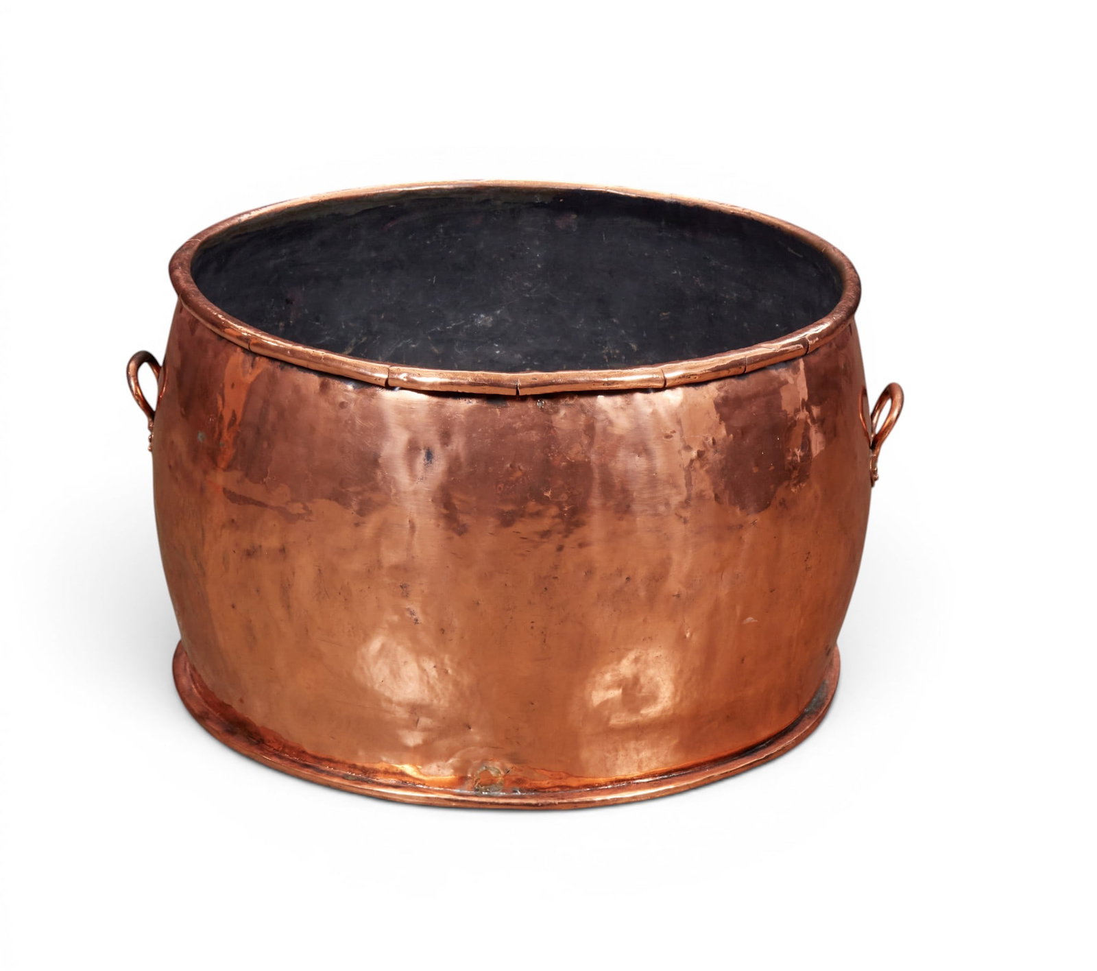 A large copper cauldron, 19th century (1 of 7)