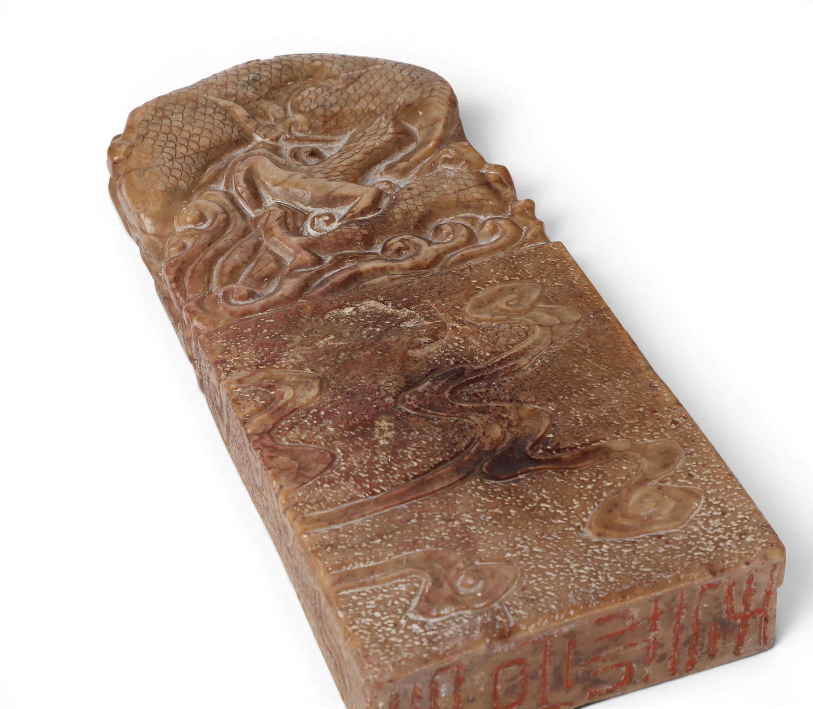 Three large Chinese stone seals/chops - 6