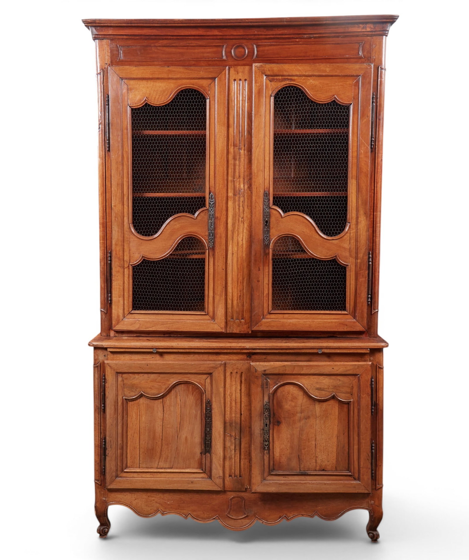 A Louis XV walnut buffet deux corps, second half 18th century (1 of 10)