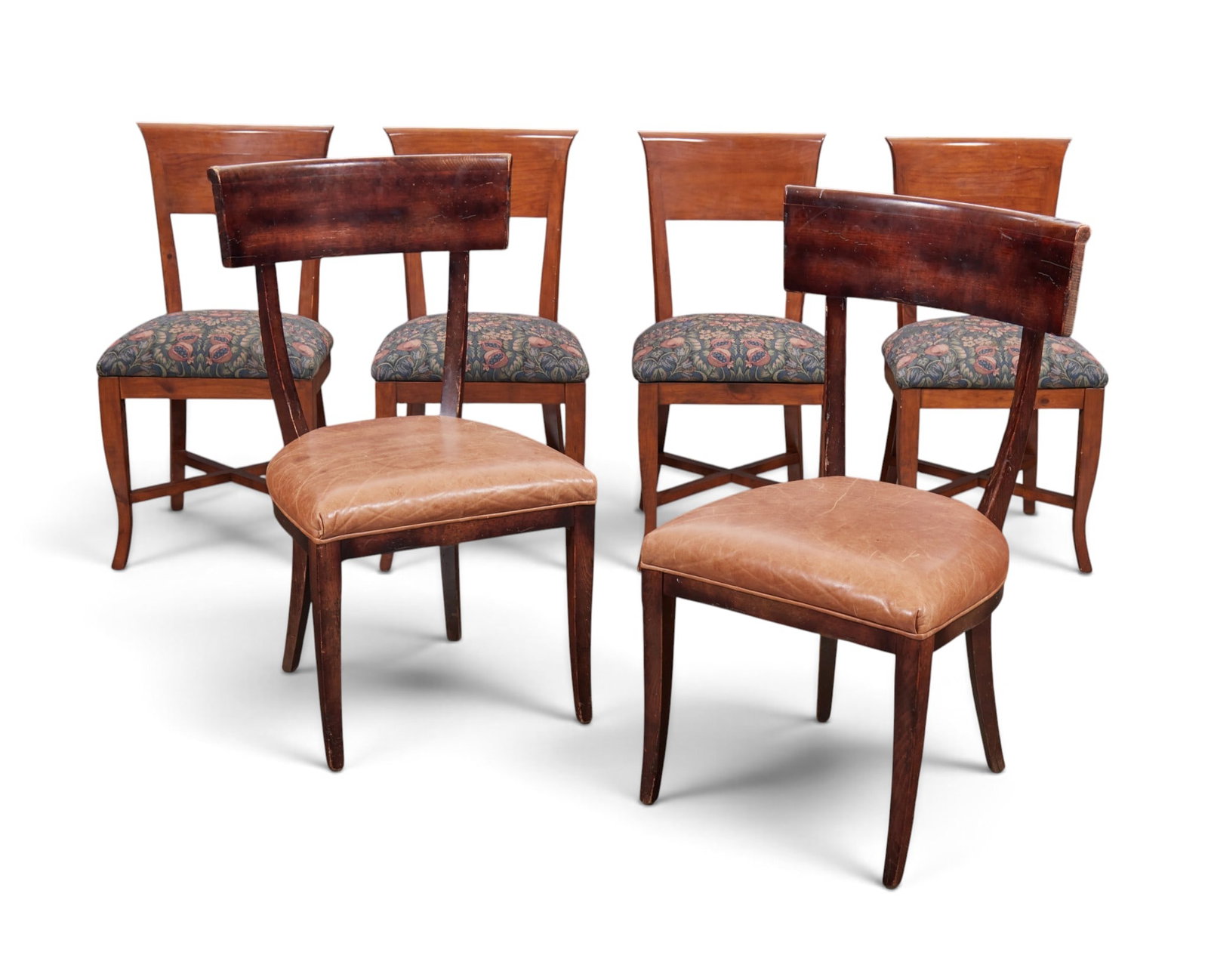 A group of six side chairs (1 of 9)