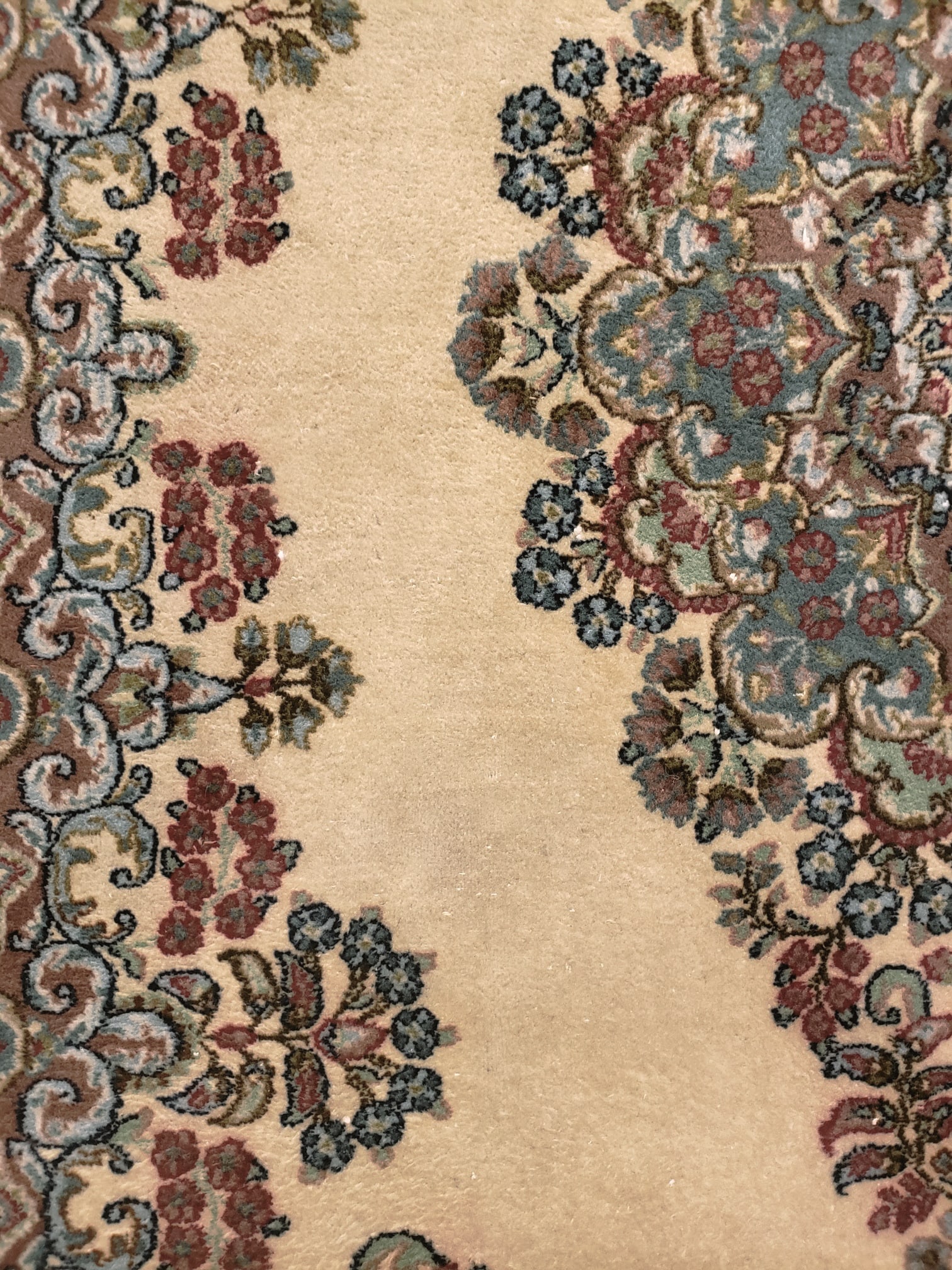 A signed Kerman area rug - 4