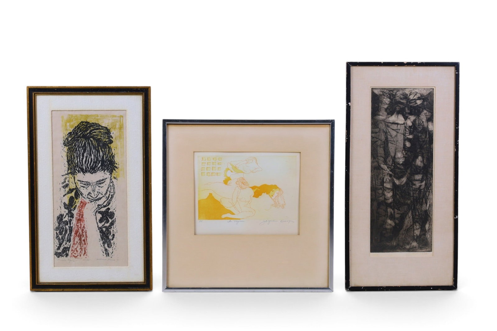 Three framed prints - 2