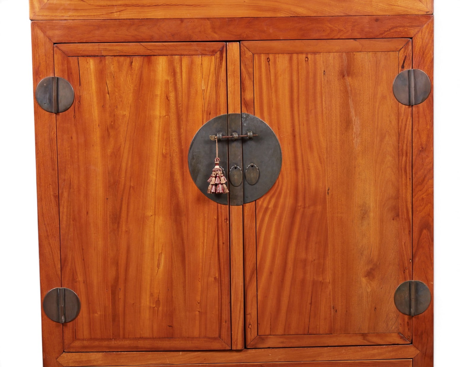 A Chinese two part stackable cabinet/wardrobe - 3