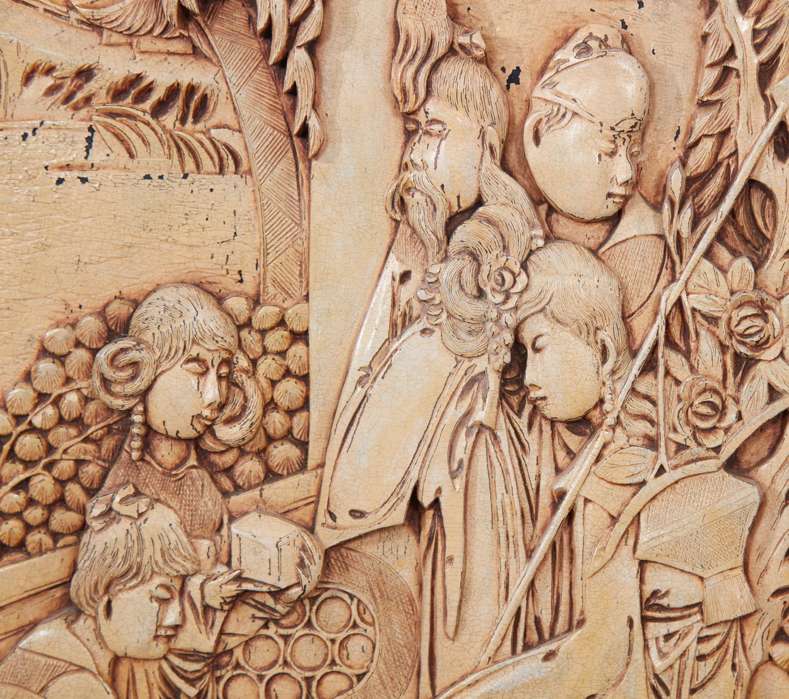 A four panel Chinese screen - 8