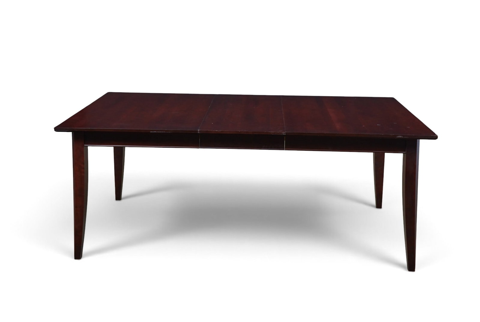 A dining room table with one leaf - 4
